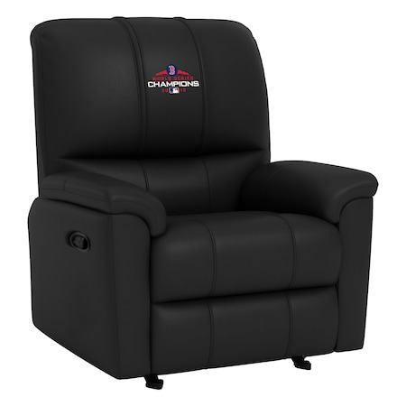 Dreamseat Rocker Recliner with Boston Red Sox Champs 2018 XZ52031CDRRBLK-PSMLB20034